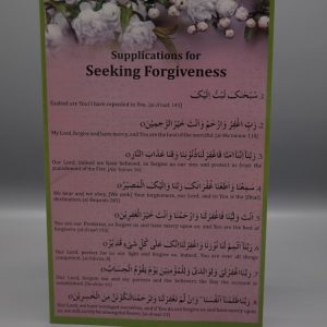 Supplication for Seeking Forgiveness